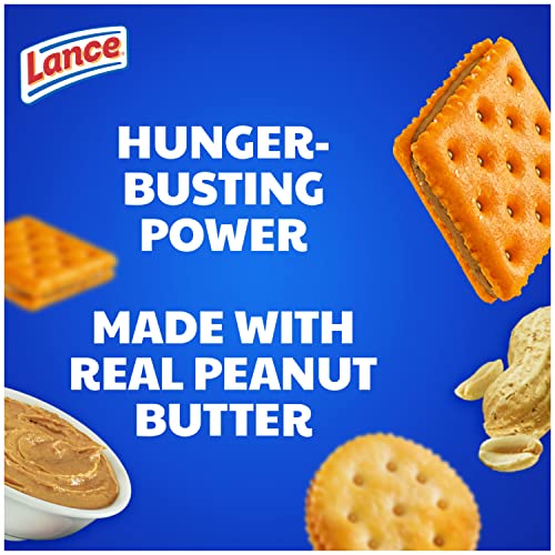 Lance 107535 Sandwich Crackers, Toasty And Toastchee Peanut Butter thumb #1
