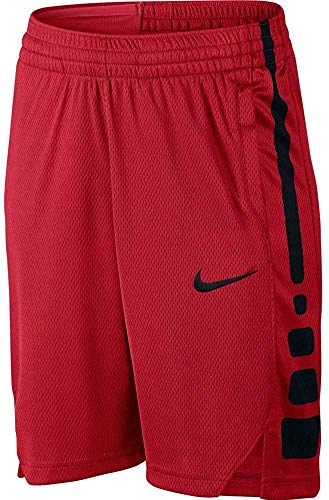 Nike Boy's Dry Basketball Shorts (Red, Large)