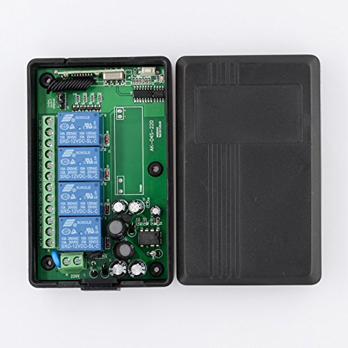 Mando a distancia 433 MHZ para evitar cables en interruptor 220V de motor y luces 6