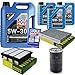 Produktbild QR-PARTS 69320807 Filter Set Inspektionspaket 8 Liter Motoröl Longtime High Tech 5W-30 MANN-FILTER Innenraumfilter Luftfilter Ölfilter