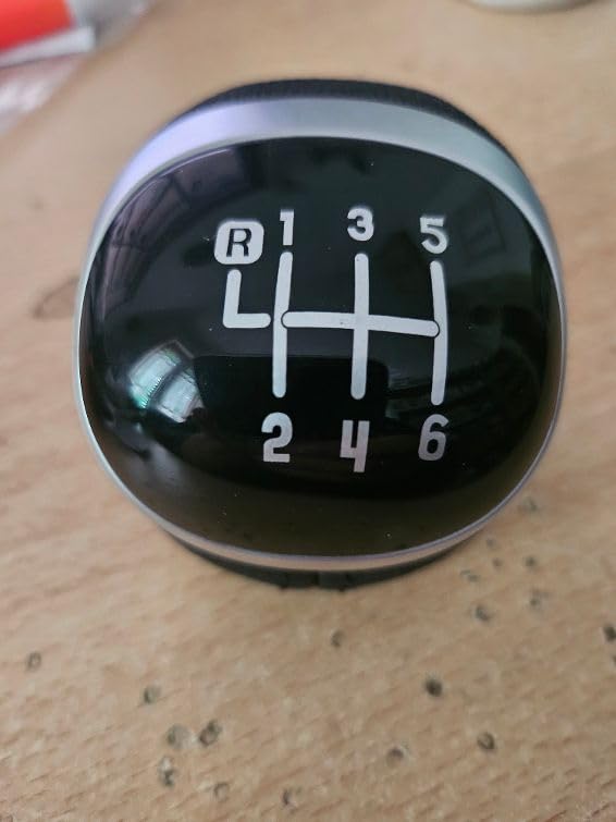generico Pomello del Cambio a 6 Marce RETRO in alto a sinistra compatibile con Fiat 500L / 500 L/XL DAL 2012 PESO 225 GRAMMI