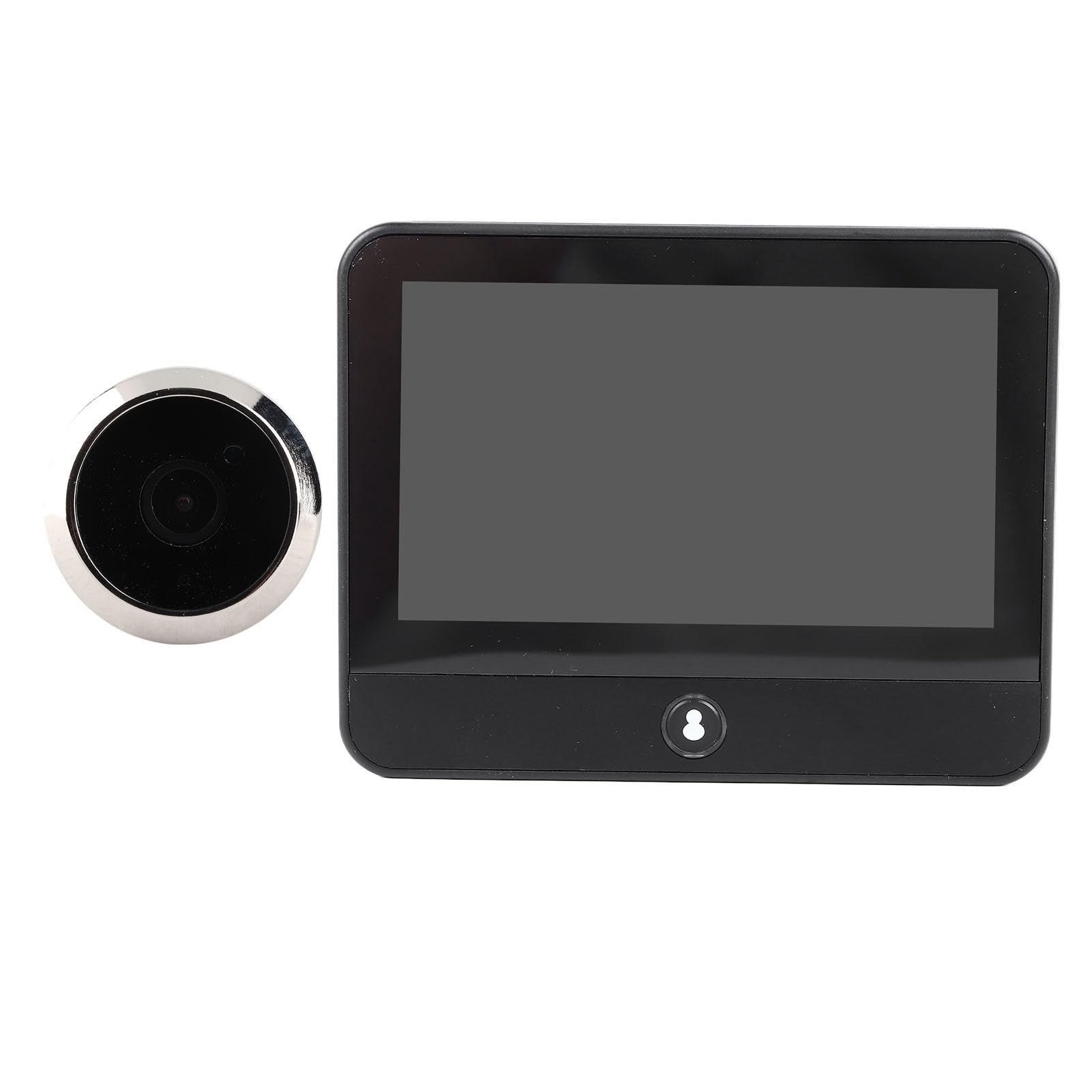Sonew Mirilla Digital de Puerta, Cámara Inteligente Mirilla Digital Vigilancia, 1080P Amplio Ángulo de Visión, PIR Detección de Movimiento, Audio Bidireccional, para la Oficina en Casa