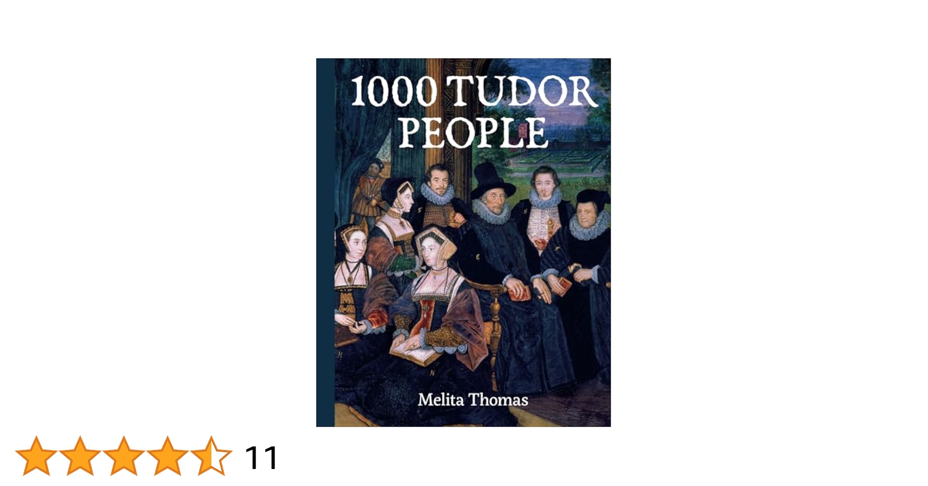 洋書　1000 Tudor People 1000 Tudor People: Melita Thomas: 9781802583083: Amazon.com