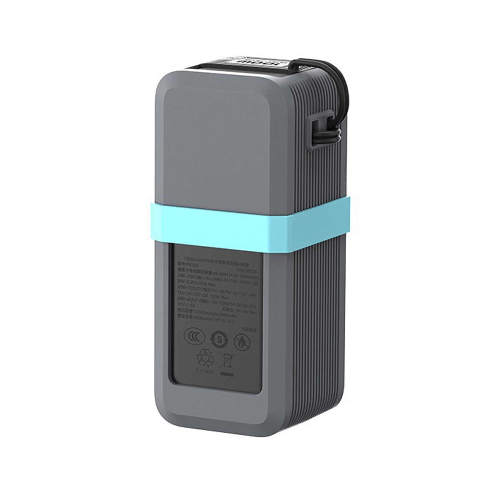 Tsophreniq Shockproof Silicone Case for 130W / 100W 20000mAh Energy Box Protective Cover Dustproof Soft Cover Replace Protective Sleeve