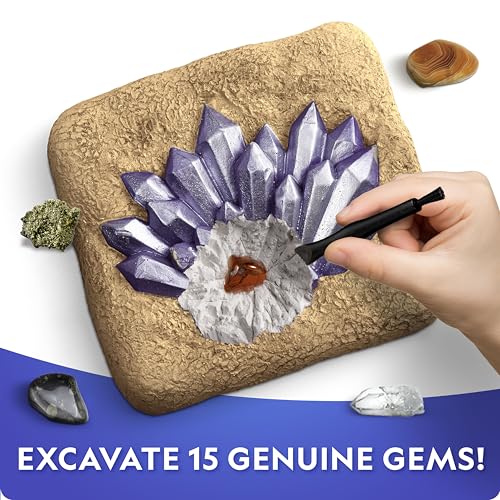 National Geographic Geology Bundle – Including Rock Collection Box for Kids, Crystal Growing Kit, and Gemstone Dig Kit, Real Gemstones and Crystals, Science Kit for Boys and Girls (Amazon Exclusive) - Image 5