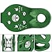 01 02 015 Rope Pulley, Outdoor Pulley Wheel Durable Heavy Duty for for Aerial Work for Outdoor Mountaineering for Rock Climbing(Green)