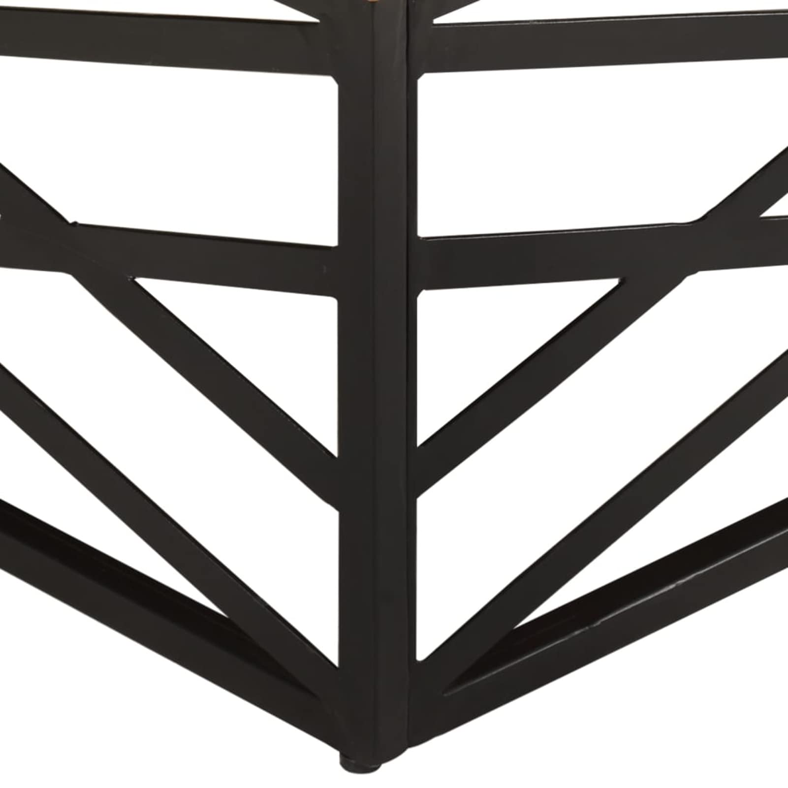 Homgoday Table basse 68 x 68 x 35 cm en bois recyclé massif, table d'appoint pour canapé, table d'appoint pour salon, salle de réception d'invités, chambre à coucher et mobilier de bureau