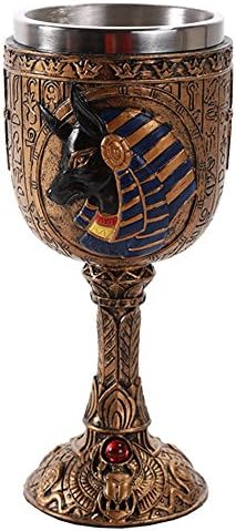 Gothic Stainless Steel Goblet Chalice Drinkware For Halloween Themed Parties And D D Barware Tableware Decoration
