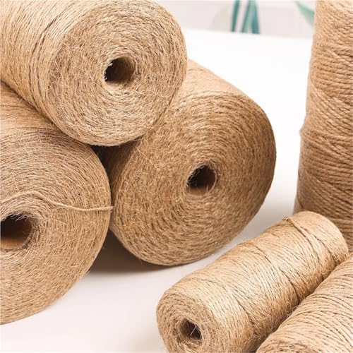 Cuerda de yute 1mm resistente que no se deshilacha para tejer 4