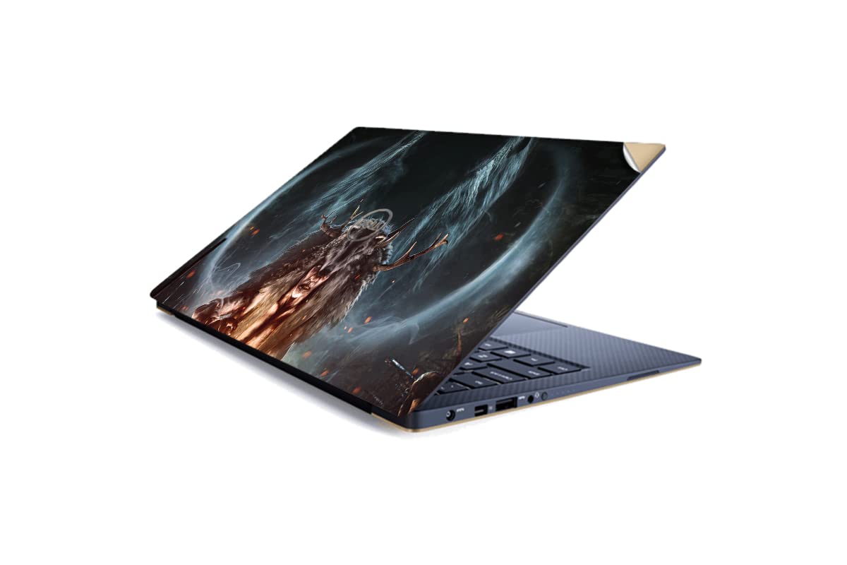 GADGETS WRAP Printed Vinyl Top Only Skin Sticker Decal for Dell XPS 13 inch Laptop - Far Cry Primal Legend of The Mammoth Missions