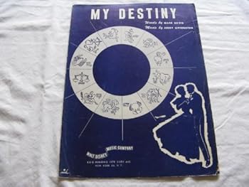MY DESTINY MACK DAVID 1950 SHEET MUSIC SHEET MUSIC FOLDER 403