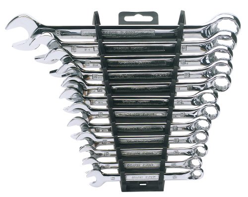 ❤ Crazy Deals Draper Expert 12 Piece Hi-Torq Metric Combination Spanner Set - 64605