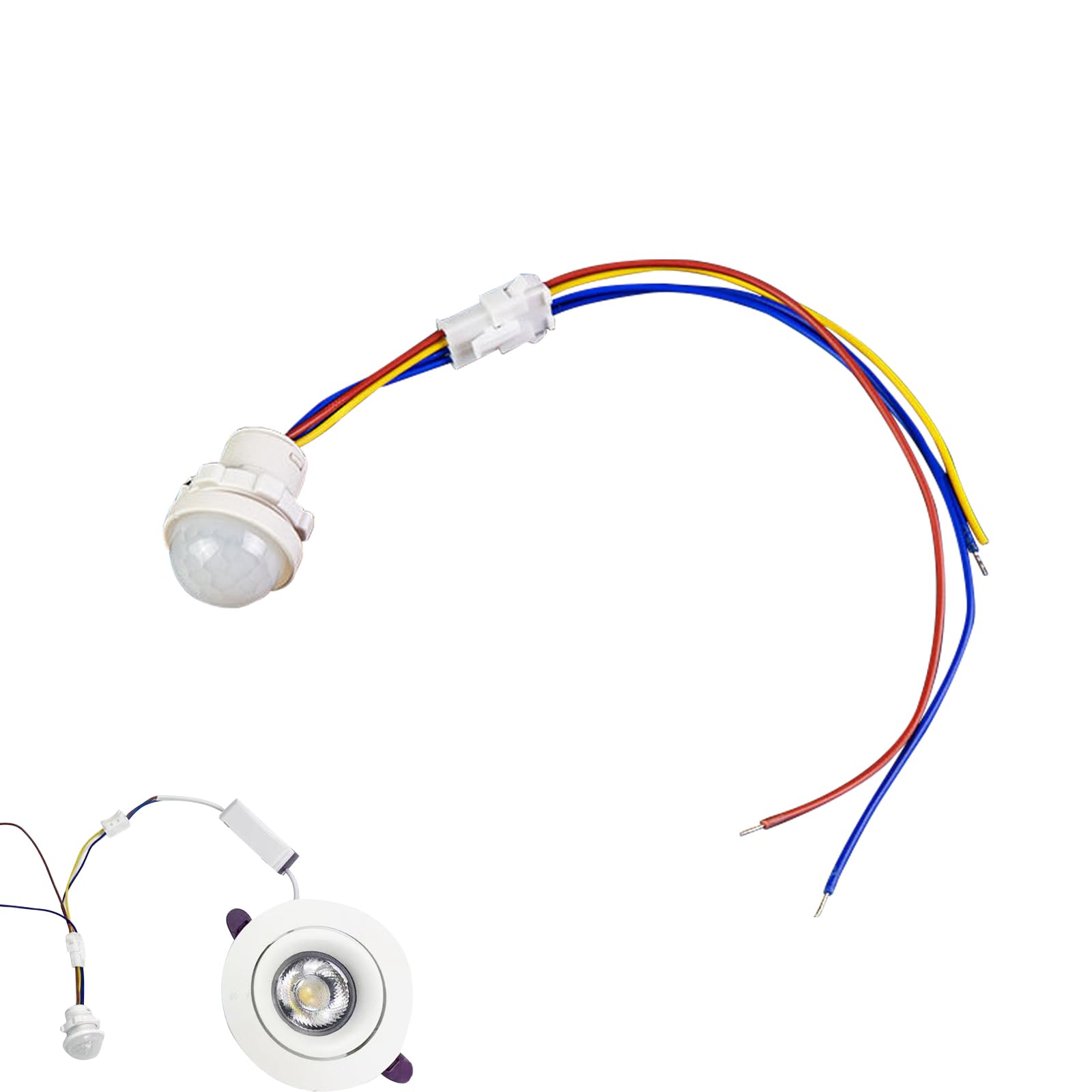 Motion Sensor Switch for Lights Mini Smart Motion-Activated Controller AC110-240V 40W Switch Add to Existing LED Outdoor Centralite