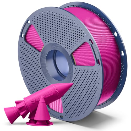 SUNLU PETG 2.0 Filament, Upgraded PETG 2.0 3D Printing Filament, 1KG Spool, Magenta