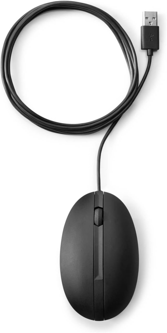 320M Wired Desktop Mouse - Black