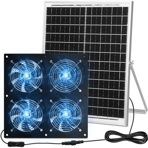 Solar Powered Fan 11.8