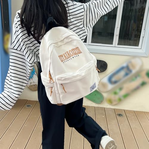 Sac à dos japonais nylon vert étanche à multiples poches grande capacité