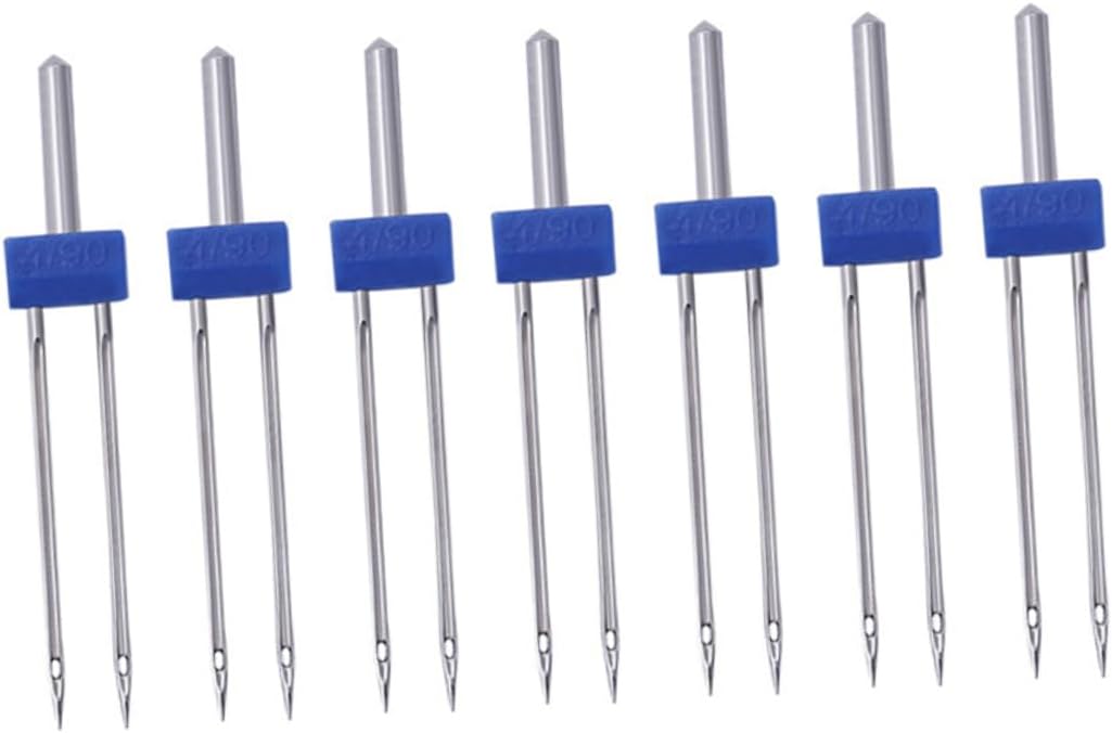 OSALADI 1Bag Electric Twin Needle Kit for Sewing Machines Durable Sewing Needles Easy to Use Accessories for Beginners Compatible with Sewing Machines for Crafting