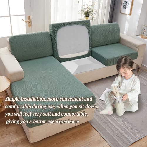 Desunqin Foam Couch Cushion Support, 20\" X 20\" Square Couch Supports for Sagging Cushions, High-Density Sofa Cushion Support Couch Cushion Replacement Insert Pads for Under Cushion Sag Repair