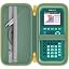 Green Case,Yellow Zipper