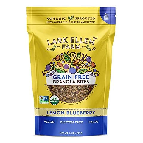LARK ELLEN FARM Organic Lemon Blueberry Granola, 8 OZ Cover