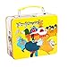 Vandor Beatles Yellow Submarine Vintage Shaped Tin Metal Lunchbox Tote with Handle, Large