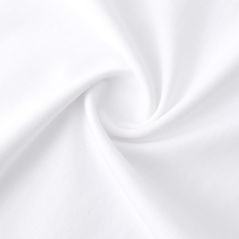 Noomelfish Girls Ruffle Short Sleeve T-Shirts Summer Casual Tee Tops Blouse (5-12 Years) - Image 2