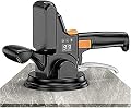 Amberbaby Electric Tile Vibrating Machine, Intelligent Vibration Floor Tool - Silicone Suction Cup-Automatic Floor-Laying Power Tool - Rechargeable Lithium Battery - Adsorption Force 400kg