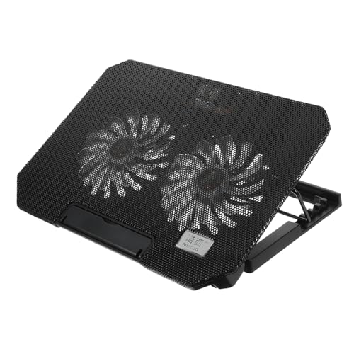 Tofficu Soporte para Portátil con Ventilador Ajustable y Ergonómico Base Refrigerante para Computadora Portátil De Uso y Oficina