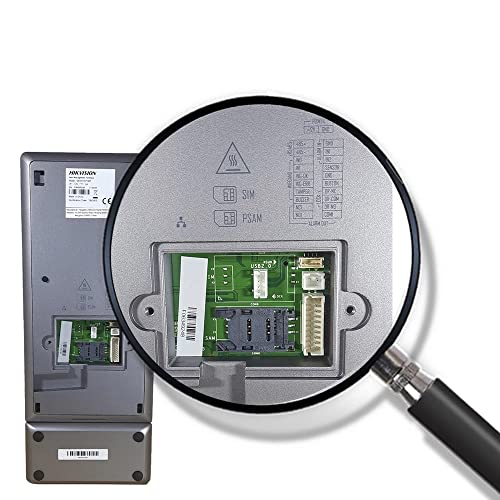 Controle de Acesso Reconhecimento Facial Hikvision com Biometria - DS-K1T671MF-L