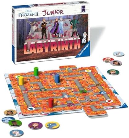 Ravensburger Disney Frozen 2 Junior Labyrinth Family Game for Boy & Girls Age 4 & Up! -The Classic Moving Maze Game (20416) image 4
