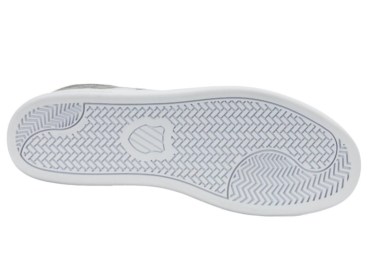 K-Swiss - K-Swiss Herrenschuhe Sneakers 09492-029-M COURT TIEBRK II SDE Grau - 09492-029-M - 42,5