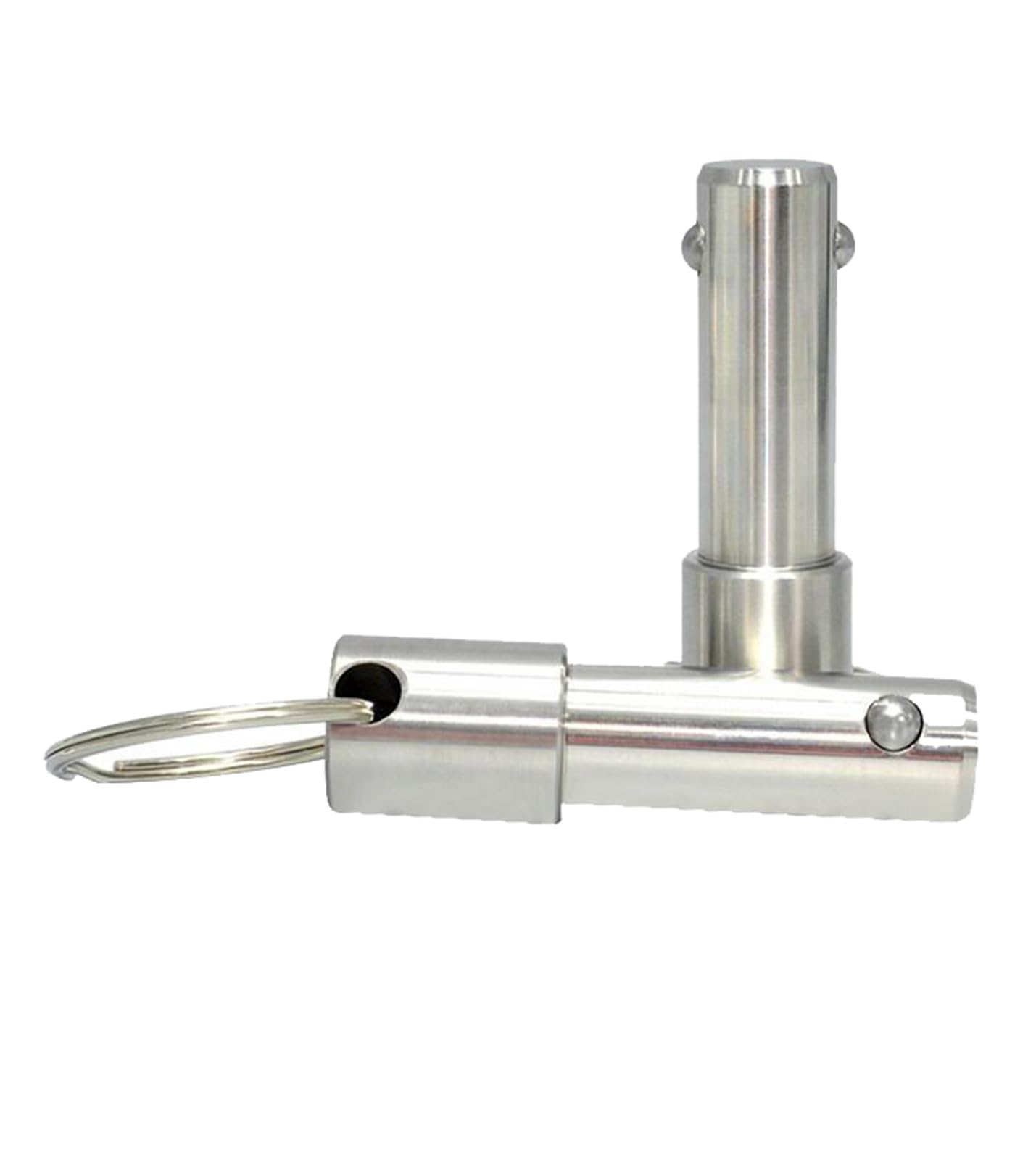 1pc Perno di bloccaggio con testa a sfera a molla Perno di sgancio rapido solido, Diametro 12mm, Lunghezza di serraggio 10mm