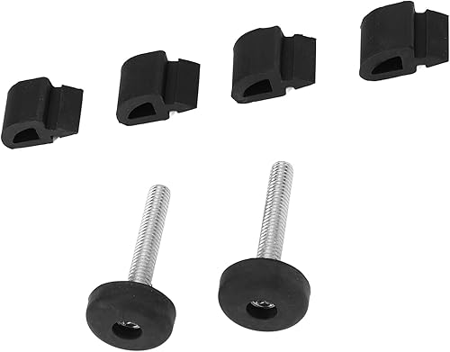 Miniatura 7 de Juego de 2 topes de parachoques de capó, juego de 2 amortiguadores de parachoques de capó, cojín de repuesto de goma para Chevy Truck 1967-1972,