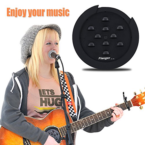 100mm Guitar Soundhole Sound Hole Cover Guitar Block Protector Cover Guitar Feedback Cover for Acoustic Electric Guitar - Image 8