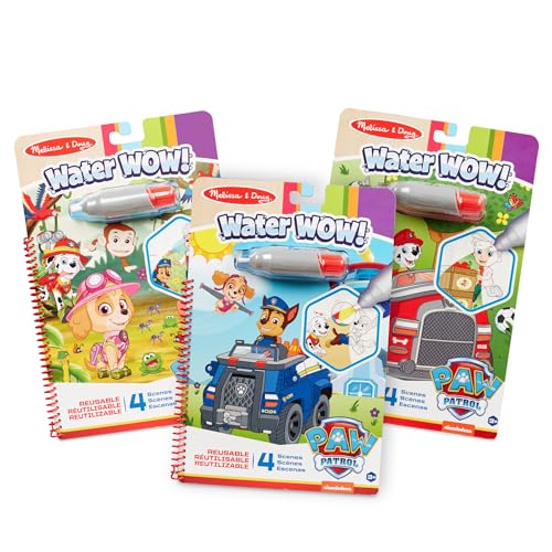Melissa & Doug PAW Patrol Water Wow! 3-Pack - Skye, Chase,...