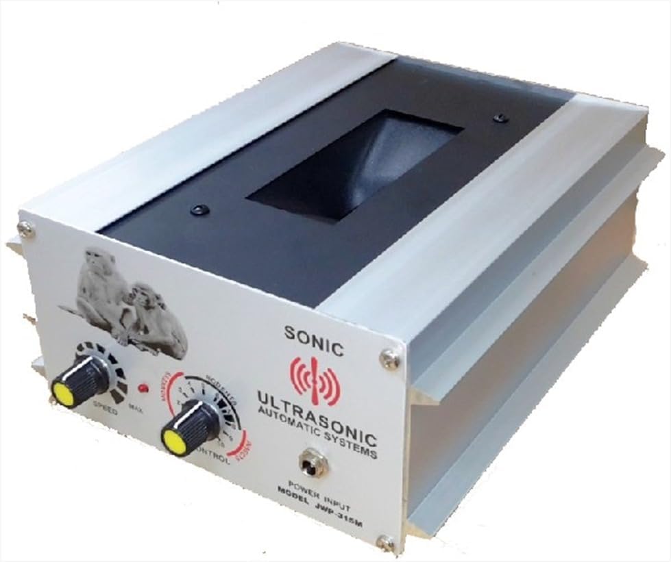 Ultrasonic Automatic Monkey Repeller | Electric Animal Repellent Device for Monkeys & Other Pests | Adjustable Frequency 10–65 kHz | Safe, Non-Chemical & Easy Installation-image-24