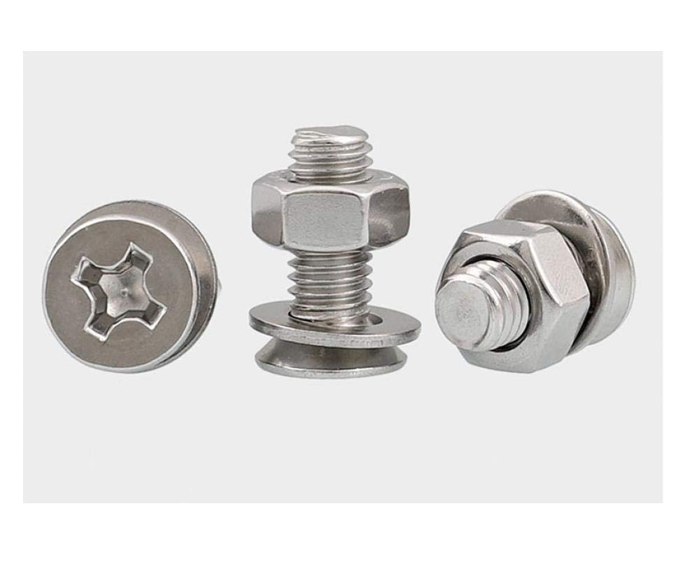 SECCARO verzonken schroef M5 x 80 mm, roestvast staal V2A VA A2, DIN