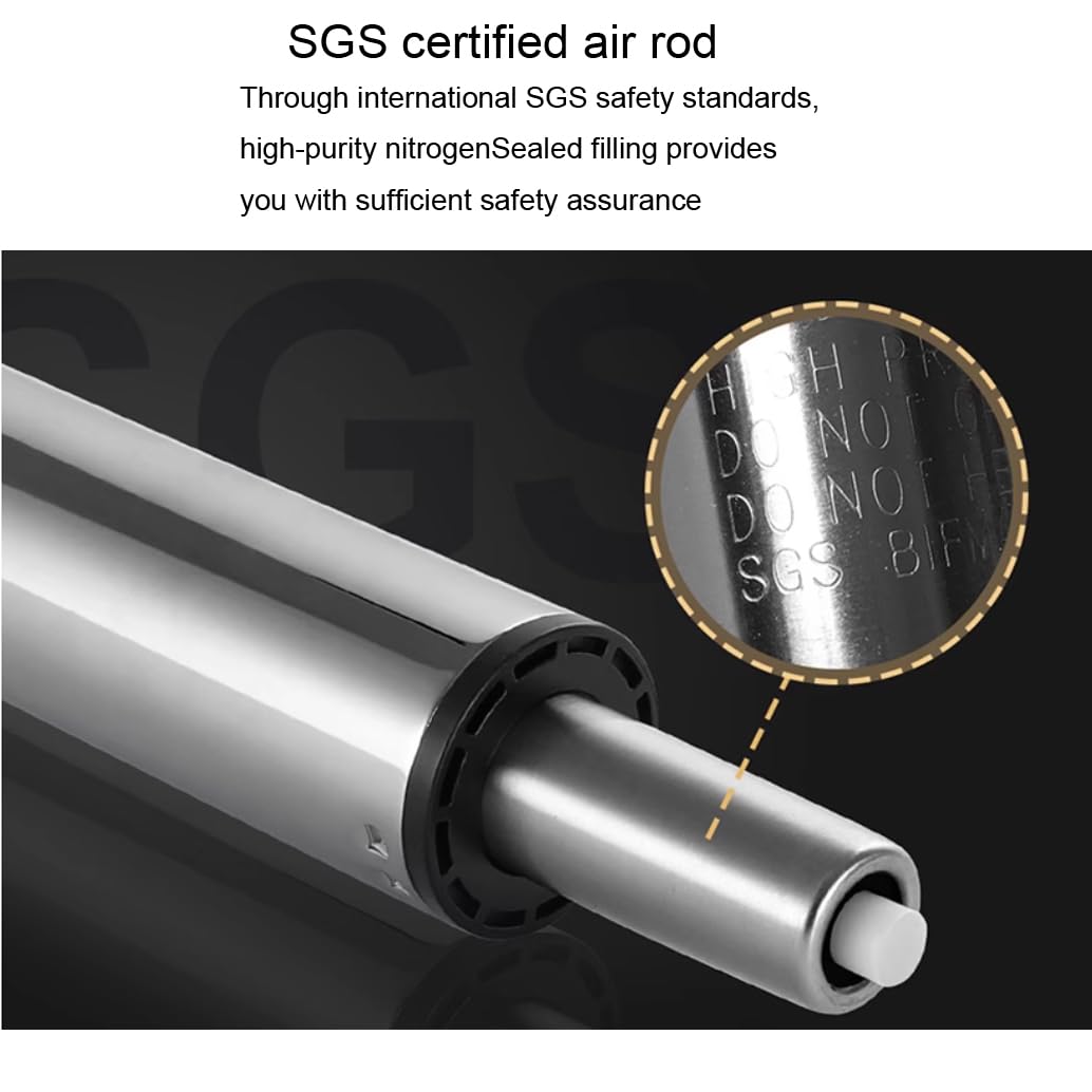 Sgabello girevole regolabile in acciaio inox resistente, sgabello da laboratorio con 5 ruote, capacità di carico 199,6 kg, blu