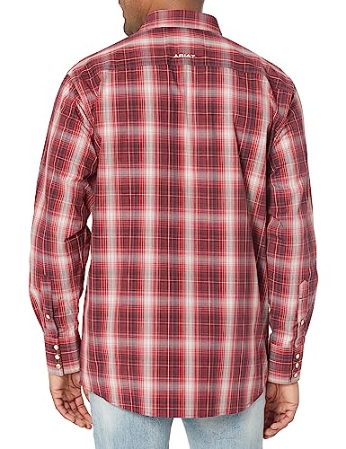 Image of Ariat Male Pro Series Wagner Classic Fit Shirt Rio Red Medium