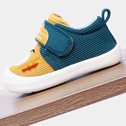 Fashion Autumn Toddler and Girls Casual Shoes Soft Sole Round Toe Buckle Shoes Girls Sneaker Size 1 (Grey, 1.5-2 Years)2