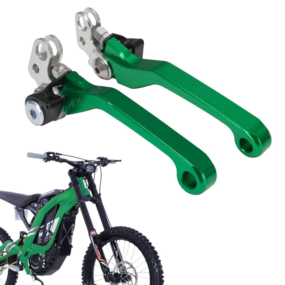 Funparts Dirt Bike Brake Clutch Lever Set,Pivot Adjustable CNC for