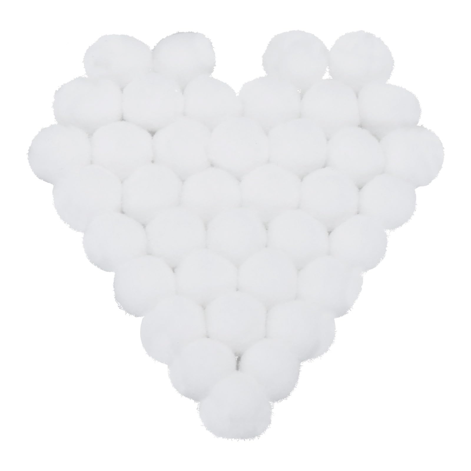 Rebower Pom Pom Morbidi E Soffici Palline Arcobaleno In