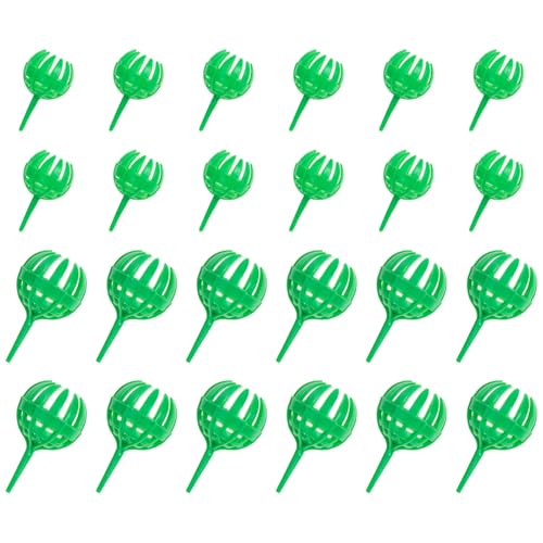 DOITOOL 30 pièces Boîte à Engrais pour Bonsaï avec Couvercle Accessoire de Jardinage Pratique Bac à Fertilisant pour Plantes Pot pour Jardin Extérieur et Potager