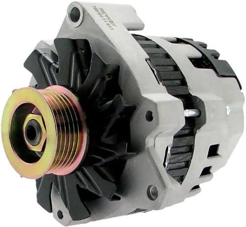 New Alternator Compatible with GM Trucks, Van, Safari, Firebird, Camaro Replaces 10480097 10463393 321-1016 321-1068 334-2407A A-1409N 1N4523D 90-01-4191 90-01-3199 90-01-4009 10463417 10480086