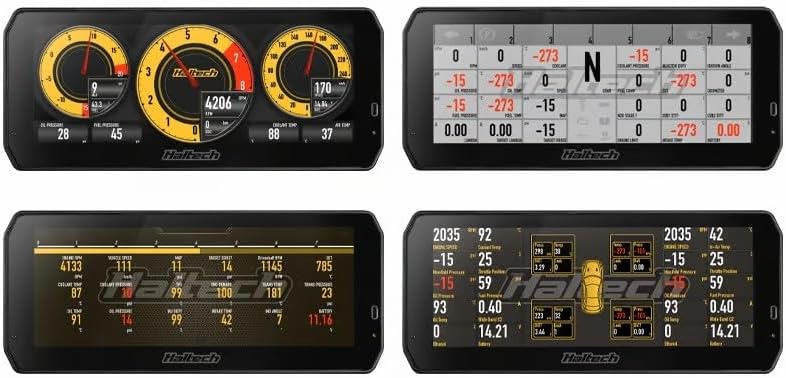Haltech uC-10 10in Digital Dash Kit w/Cables & Accessories