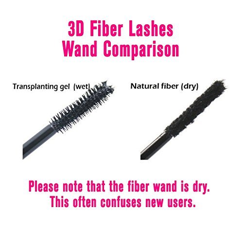 3D Natural Lash Fiber Mascara Set-300x Volume for Thin Eyelashes