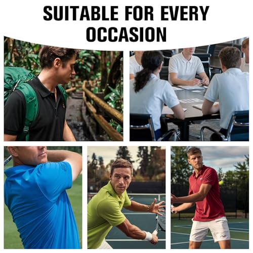 Custom Polo Shirts for Men Women Design Your Own Text Logo Image Personalized Embroidered Print Golf Work Shirts miniatura 2