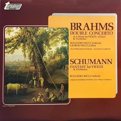 Double Concerto In A Minor For Violin, Cello & Orchestra/ Fantasy For Violin & Orchestra-LP