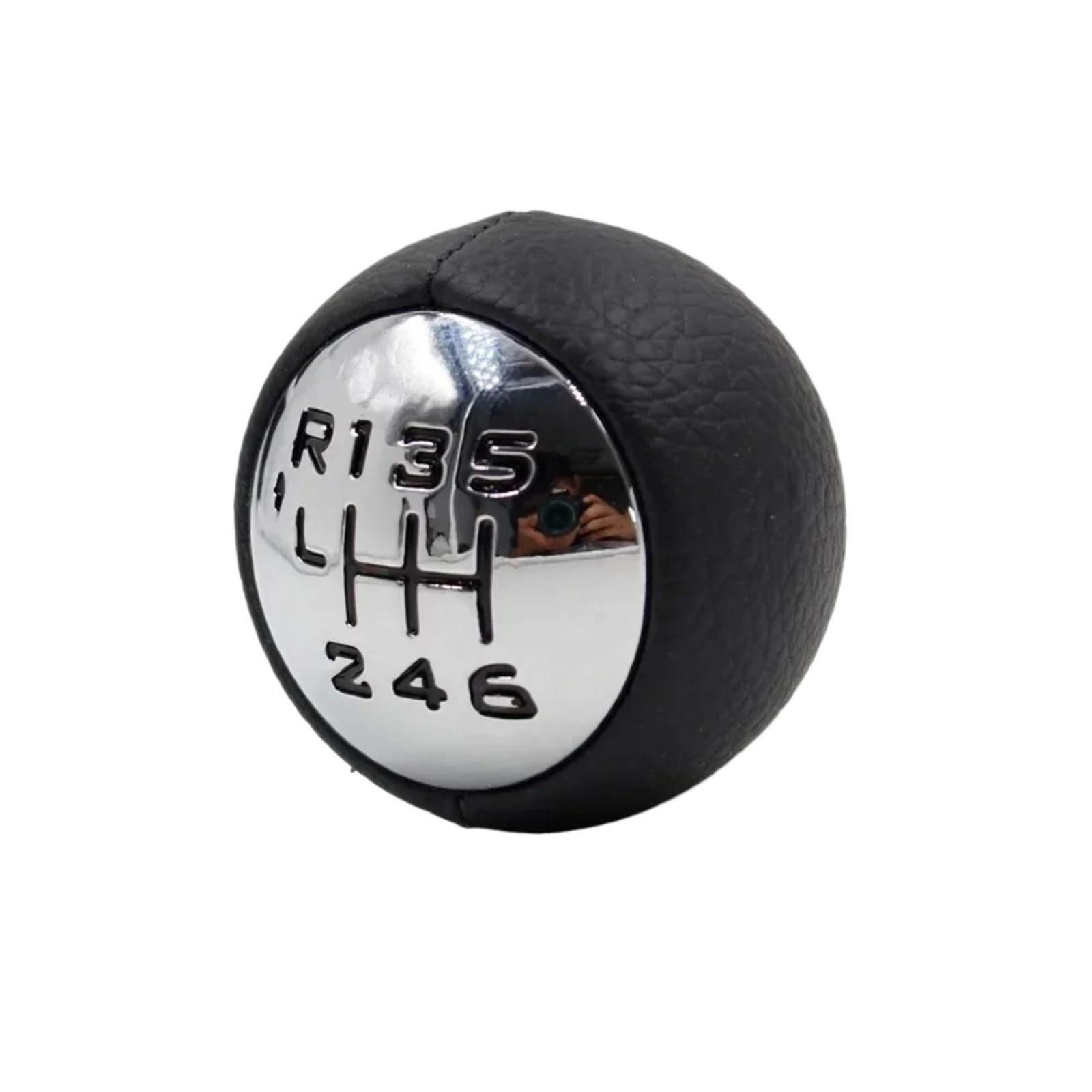 XZCVTYW Car Gear Lever Shifter Gear Stick Knob Head Lever Adapter Manual 6-Speed Transmission for Peugeot 307 308 3008 407 5008 807 for C3 C4 C8(6 Speed)